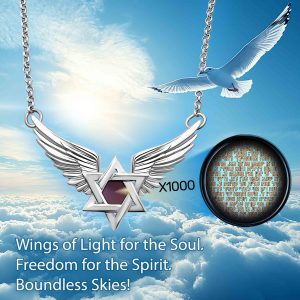 Hebrew Jewelry Christian Star of David Pendant With Entire Bible Inside From My Nano Jewelry