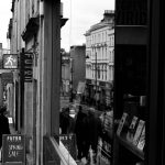 Monochrome street photograph capturing daily life in Bristol, England. — Research about Magic Mushroom Chocolates before buyi