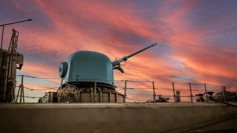 naval guns small drones
